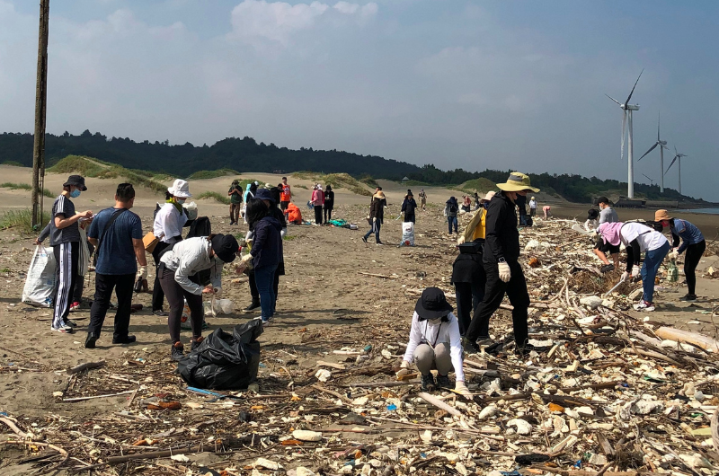 新竹場淨灘活動