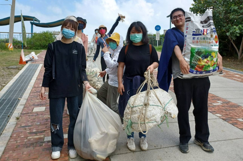新竹場淨灘活動