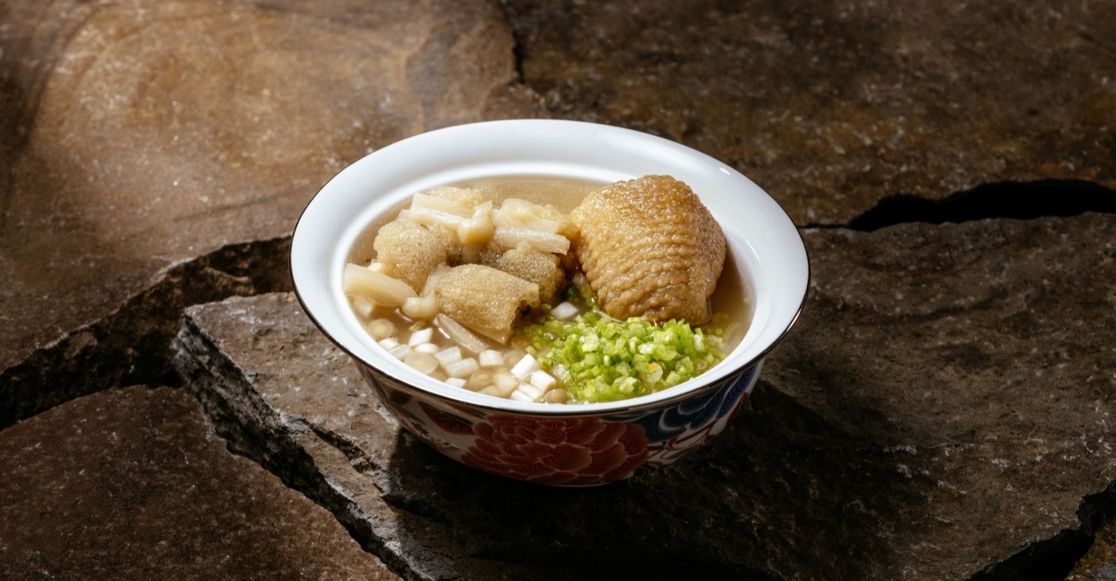 新竹台灣菜_頂級客家料理_推薦_滿月樓_福菜竹笙蟲草湯